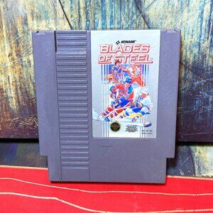 VINTAGE CLASSIC NINTENDO NES BLADES OF STEEL HOCKEY VIDEO GAME KONAMI (1988)